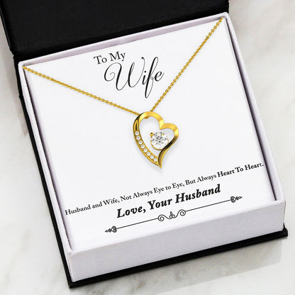 Forever Love Necklace with On Demand Message Card