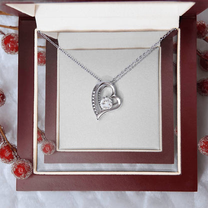 Forever Love Necklace with On Demand Message Card