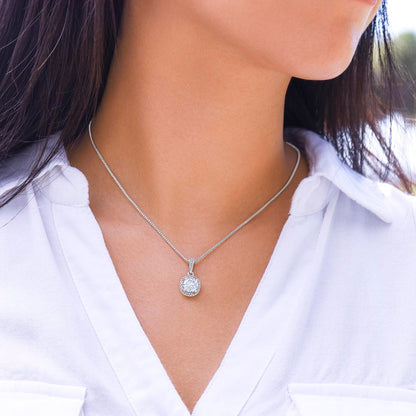 Eternal Hope Necklace 14k white gold