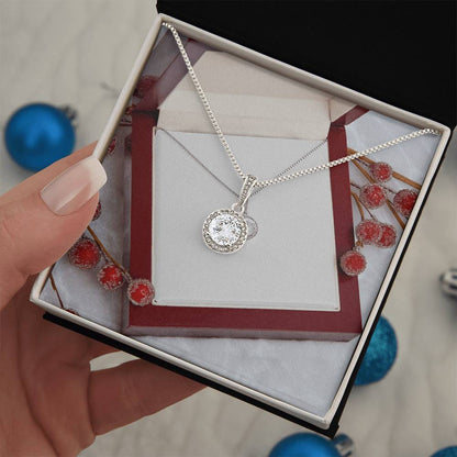 Eternal Hope Necklace 14k white gold