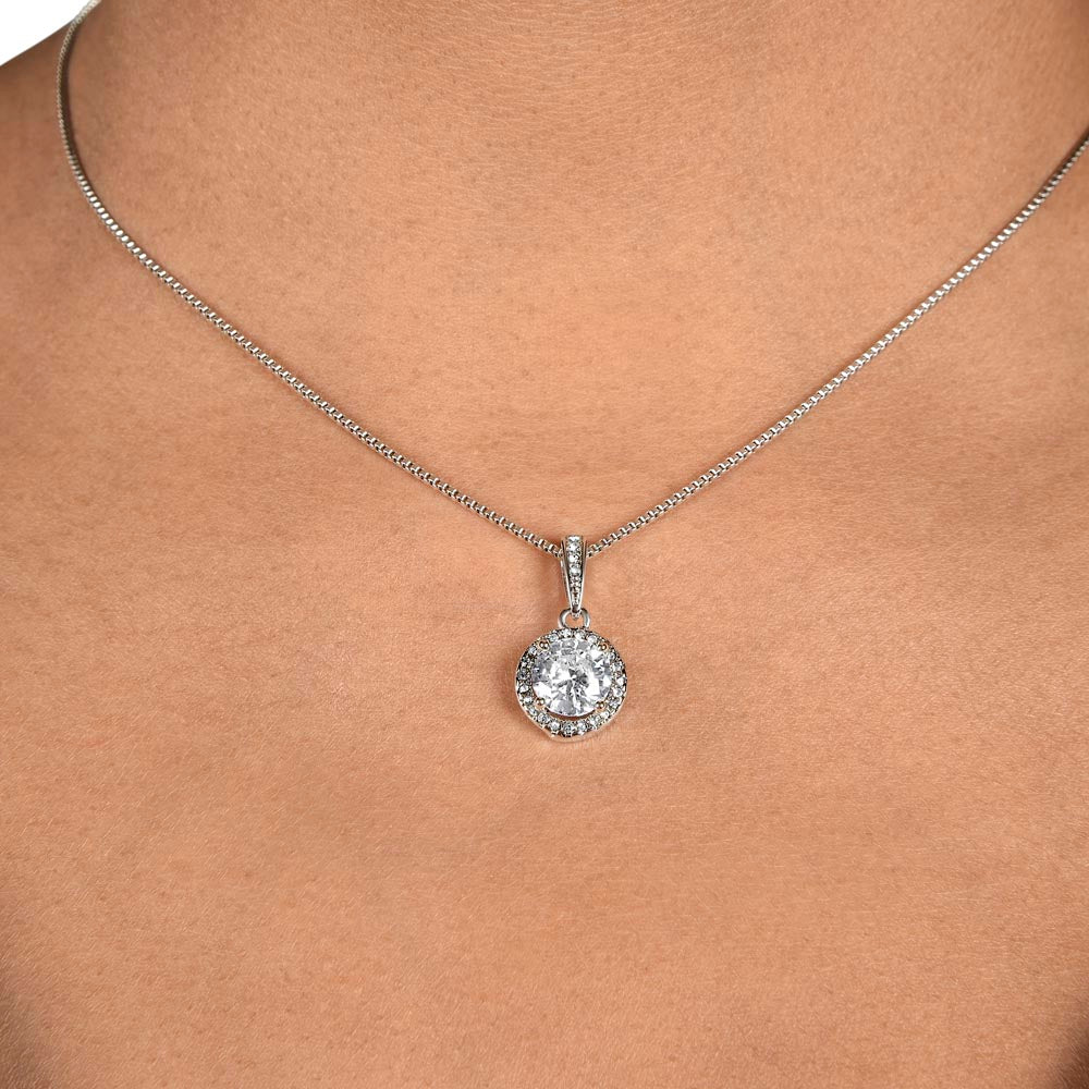 Eternal Hope Necklace 14k white gold