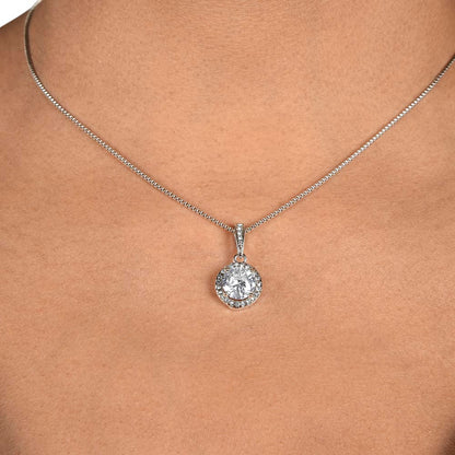 Eternal Hope Necklace 14k white gold