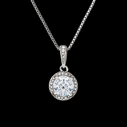 Eternal Hope Necklace 14k white gold