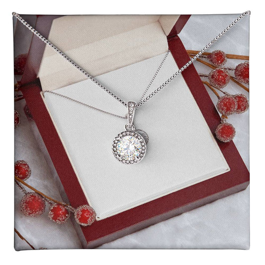 Eternal Hope Necklace 14k white gold